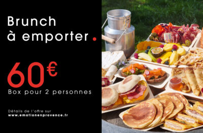 Box brunch à emporter près de Cavaillon